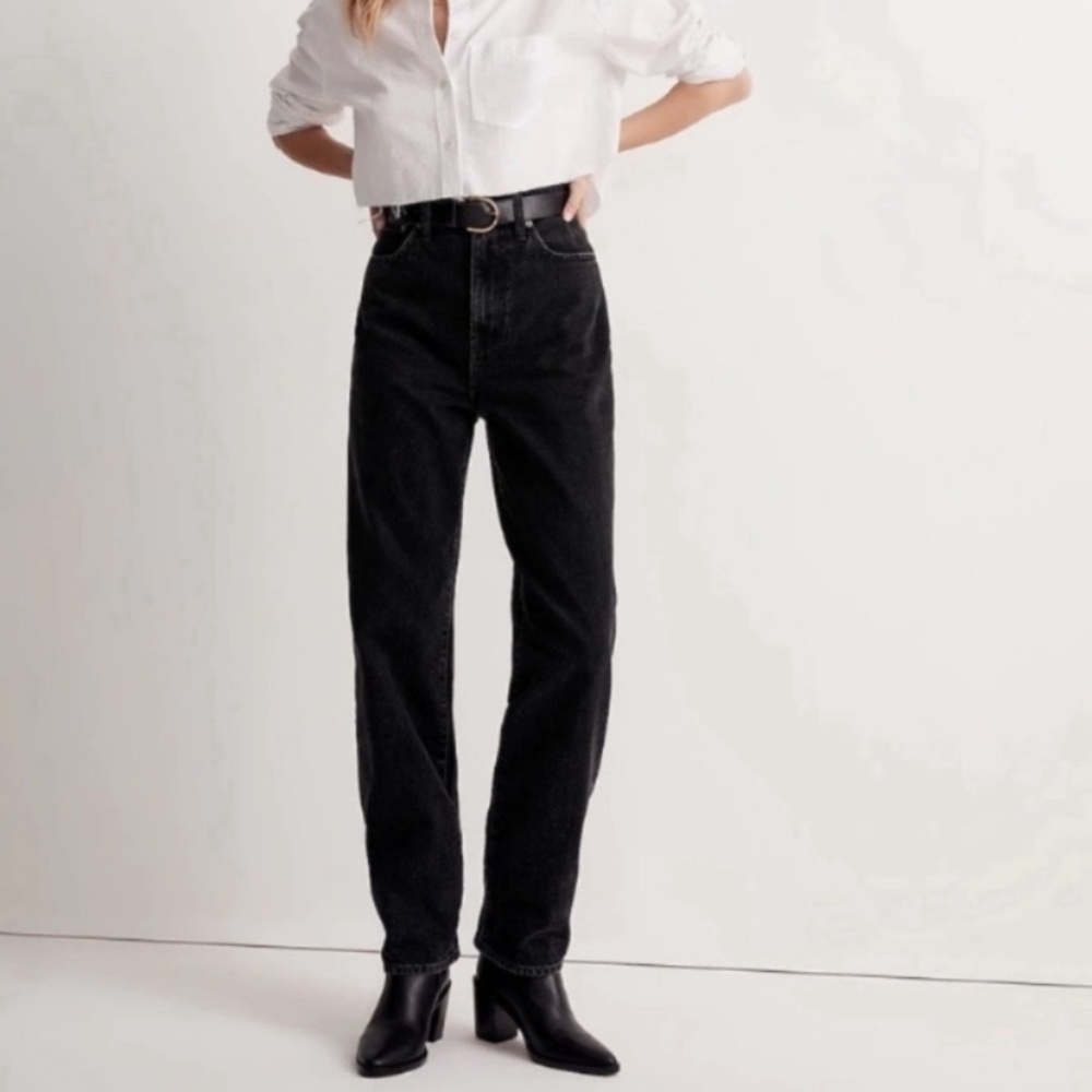 Madewell baggy straight jeans